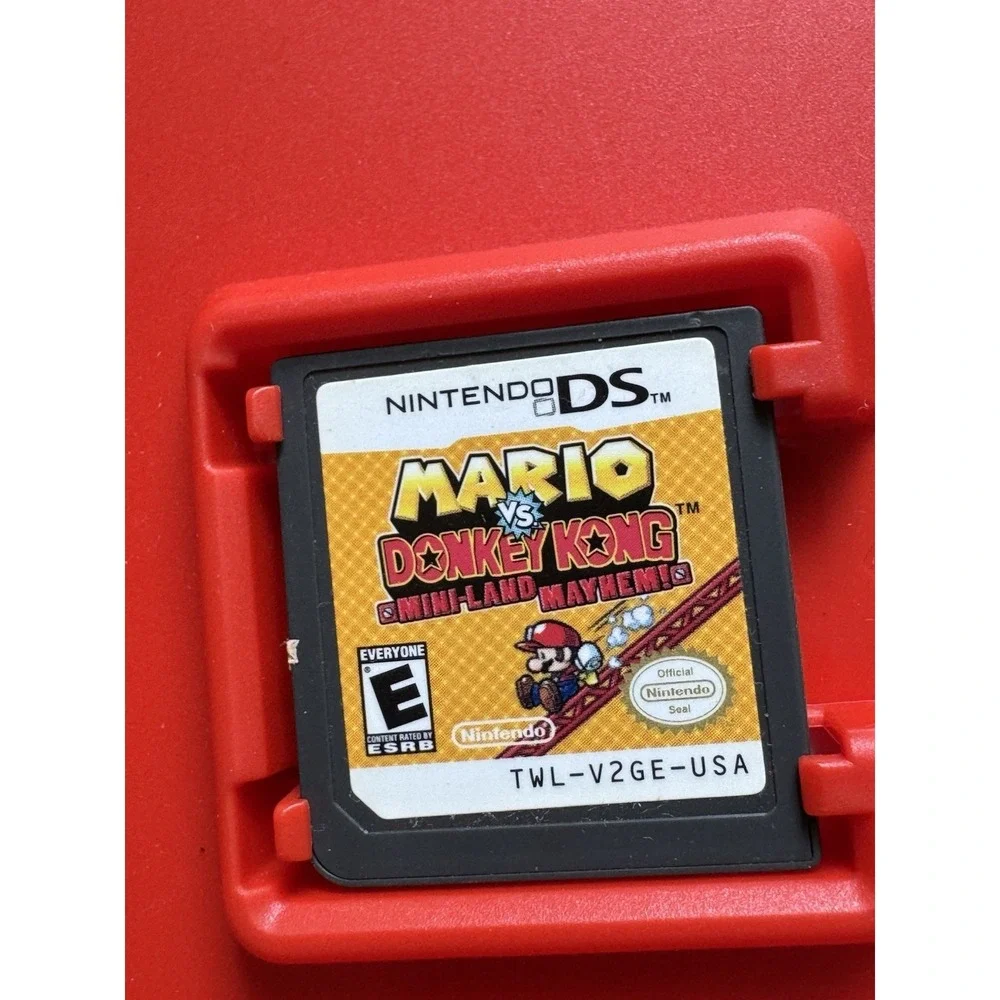 Mario vs. Donkey Kong: Mini-Land Mayhem (Nintendo DS, 2011) Tested W/ Manual